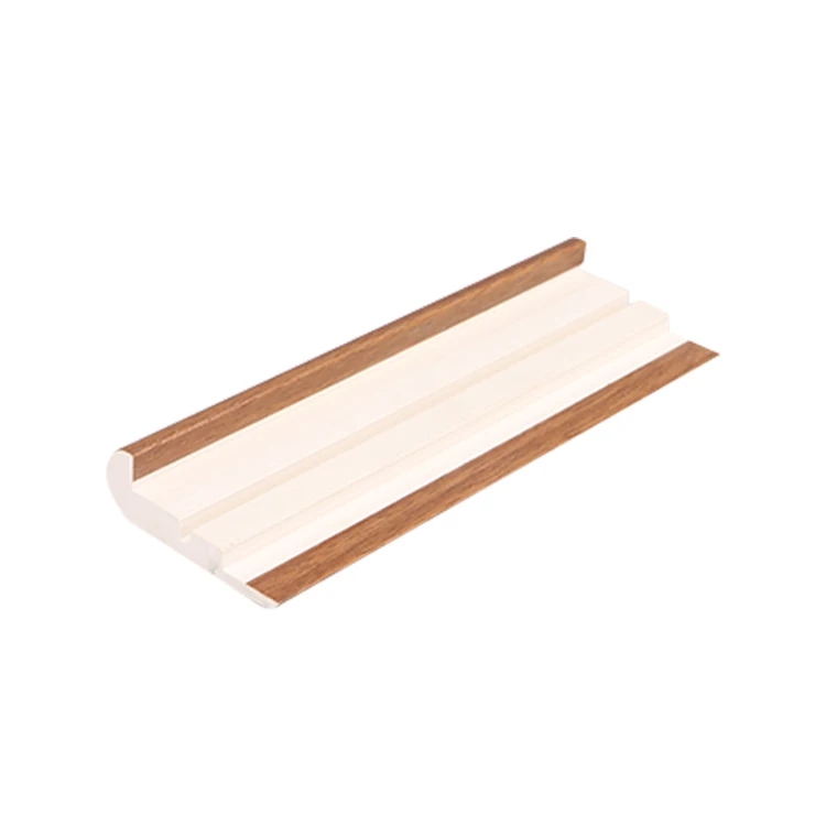 
2019 Waterproof WPC Stair Nose and Caps with Stair Parts 