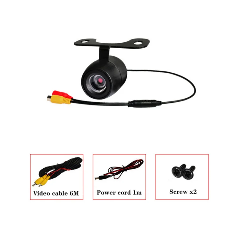 Car Reverse Camera HD Night Vision Rear View Camera 170 Wide Angle Backup Parking Camcorder Highly Waterproof Reversing Monitor