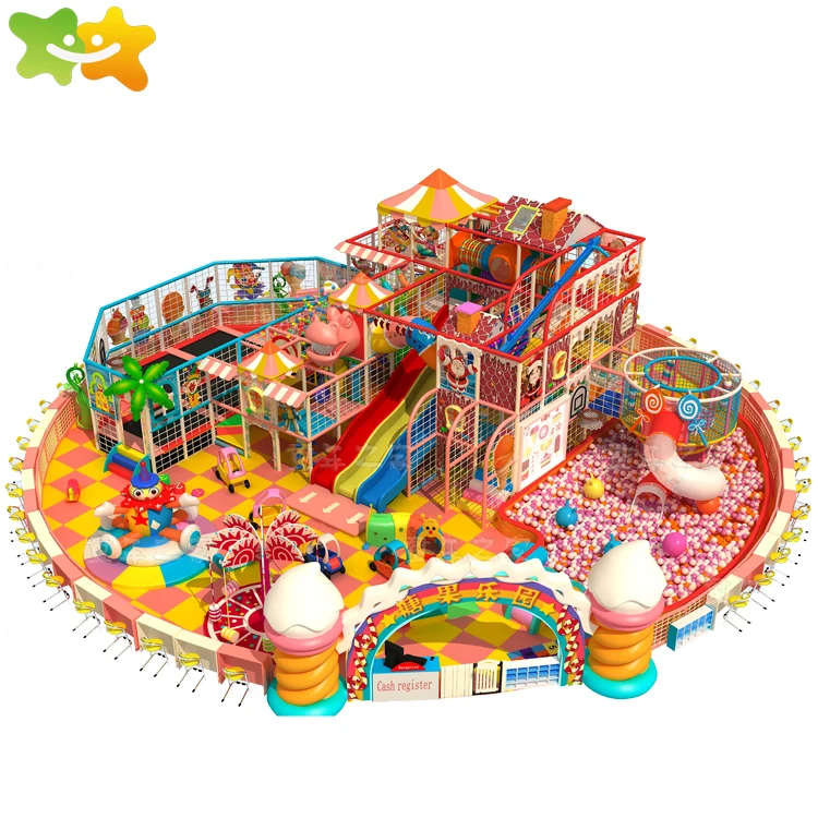 Commercial kids indoor soft play equipment playground indoor games for sales