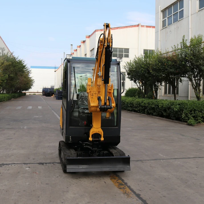 Сверхмощный гидравлический гусеничный экскаватор полностью Металлическая строительная техника с кабиной