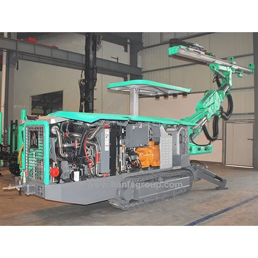 Full Hydraulic Underground Mining Rock Drilling Machine With 25 sq.m. Work Area