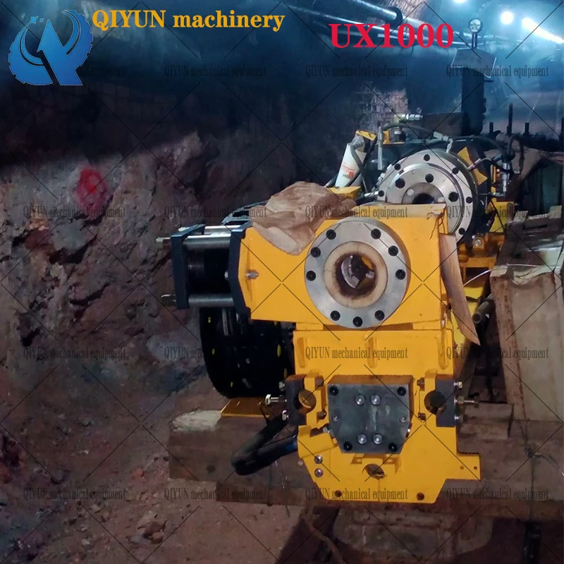 UX1000 Core Rig Max.400m  Brand Full Hydraulic Drilling Machine For Earth Auger Drill
