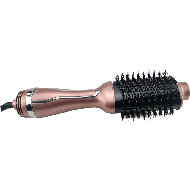 Volumizer 2-In-1 Negative Ion Hair Straightening Brush Salon Hot Air Brush Hair Dryer one step professional hair dryer brush