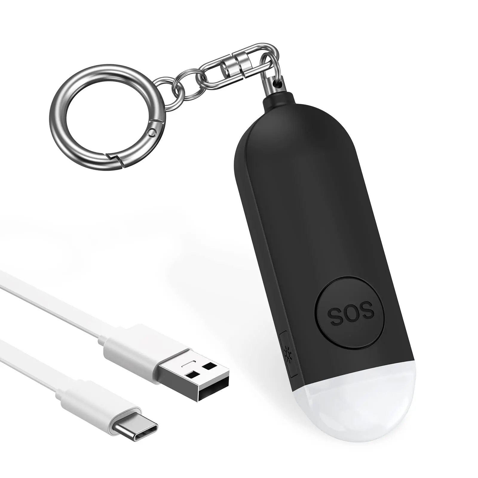 Personal  Mini Pink 150 Db 125db Shes Birdie New Fashion Mixed Color 24 Hours Personal Alarm Keychains Self Defensefor Seniors