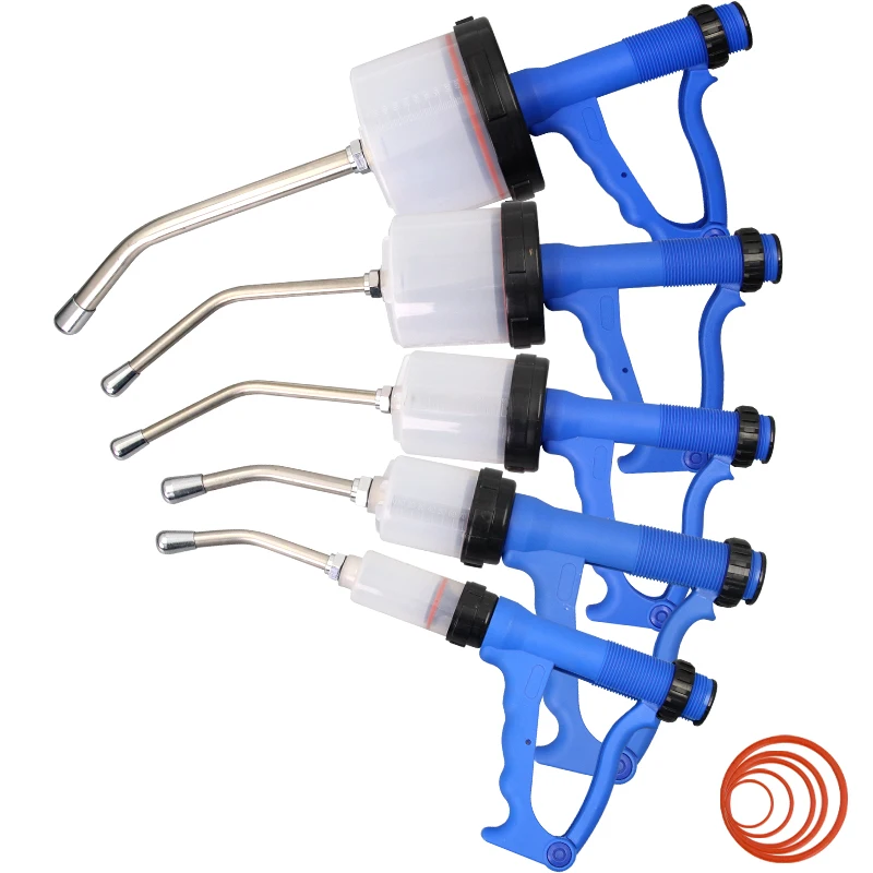 Animal Continuous Dosing Gun Feeding Syringe Drenching Veterinary Injector