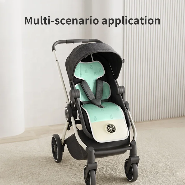 Anjuny 5V Electric Fans Ventilatied Pram Buggy Car Seat Cooling Baby Cushion For Kids In Hot Summer