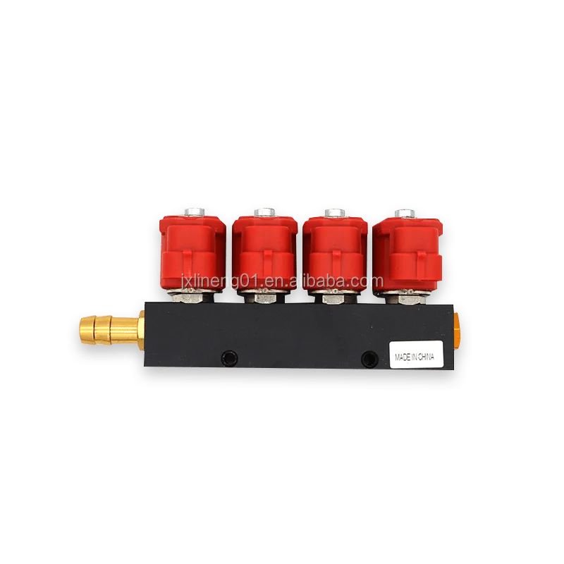 Sequential cng kit 4 cylinder sequential lpg kit price GNC LPG CNG system Gas fuel Injector for LPG kit 4 cylinder car Injector