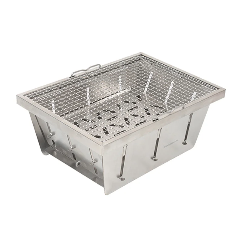 2024 Hot Sale Outdoor Barbecue Grill Corten Bbq Sourcing From China for Camping Hiking and Lunching
