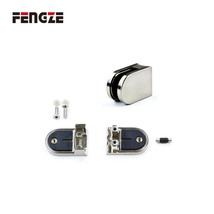 FENGZE Manufacture Balustrades Handrails Glass Railing Balcony Glass Railing Clamp