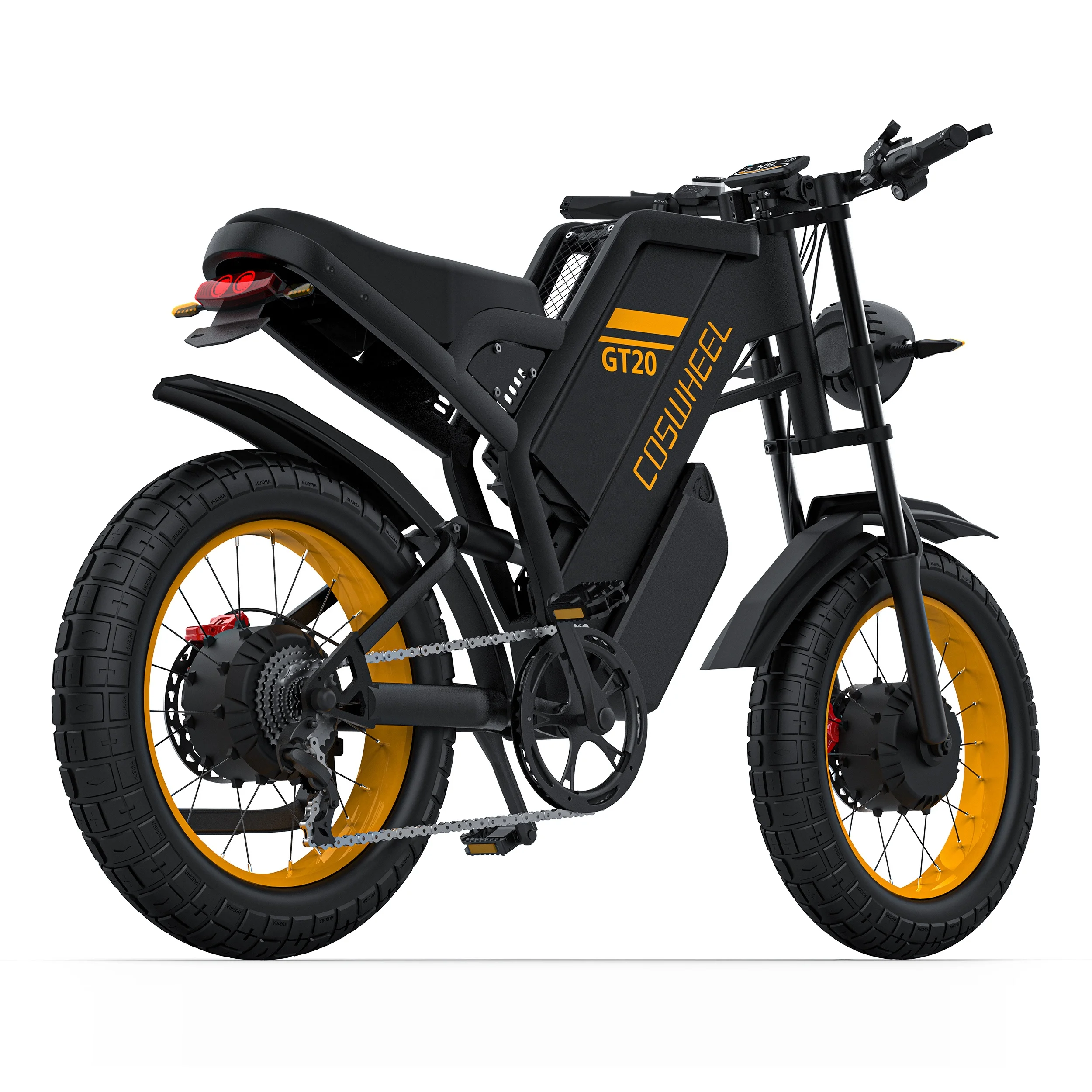 Электрический велосипед COSWHEEL GT20 PRO 48 В 3000 Вт