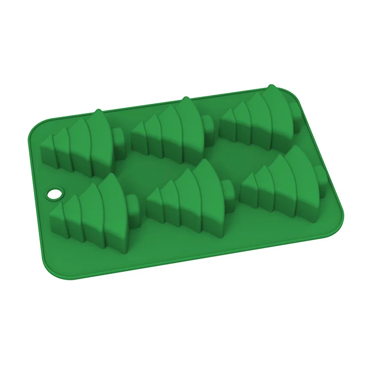 Силиконовая форма для выпечки 6 полостей