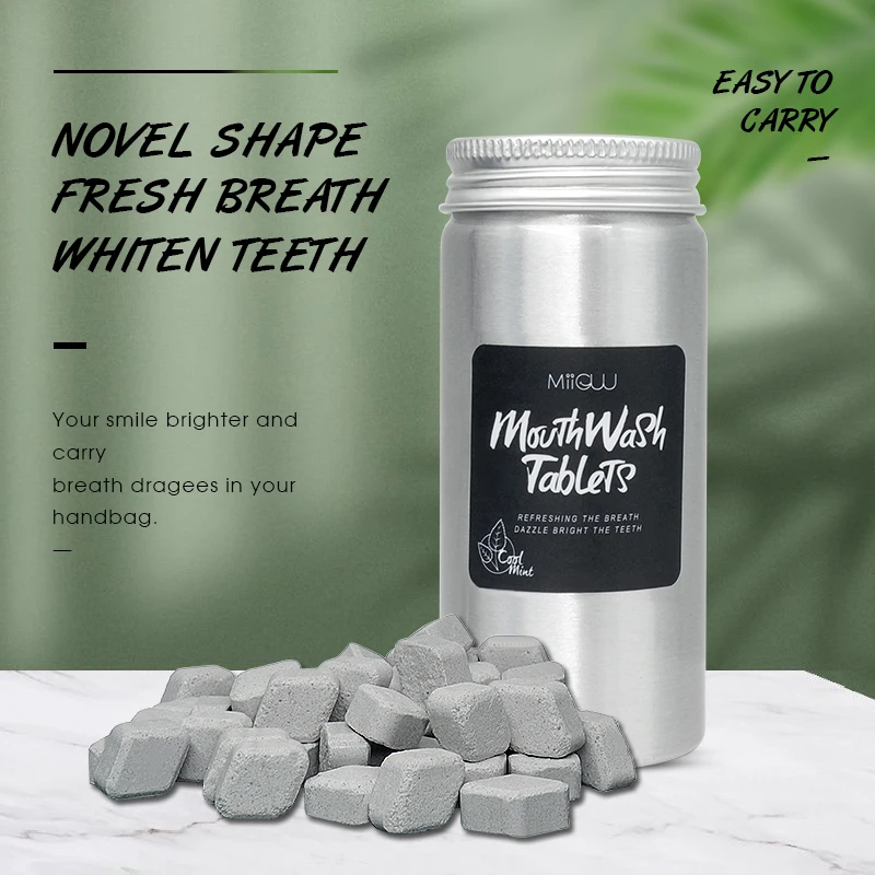 Wholesale Charcoal Teeth Whitening Toothpaste Tablets