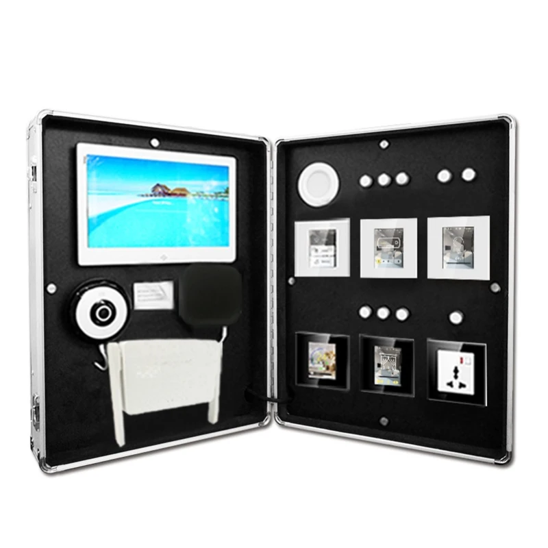 LANBON NEW smart home Demo Kit LCD WIFI smart switch full system  demo box