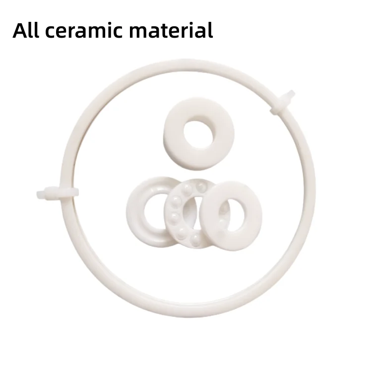 Luoyang produces high-precision smooth and long-life plane thrust bearings 51100 all-ceramic bearings for pressure pumps