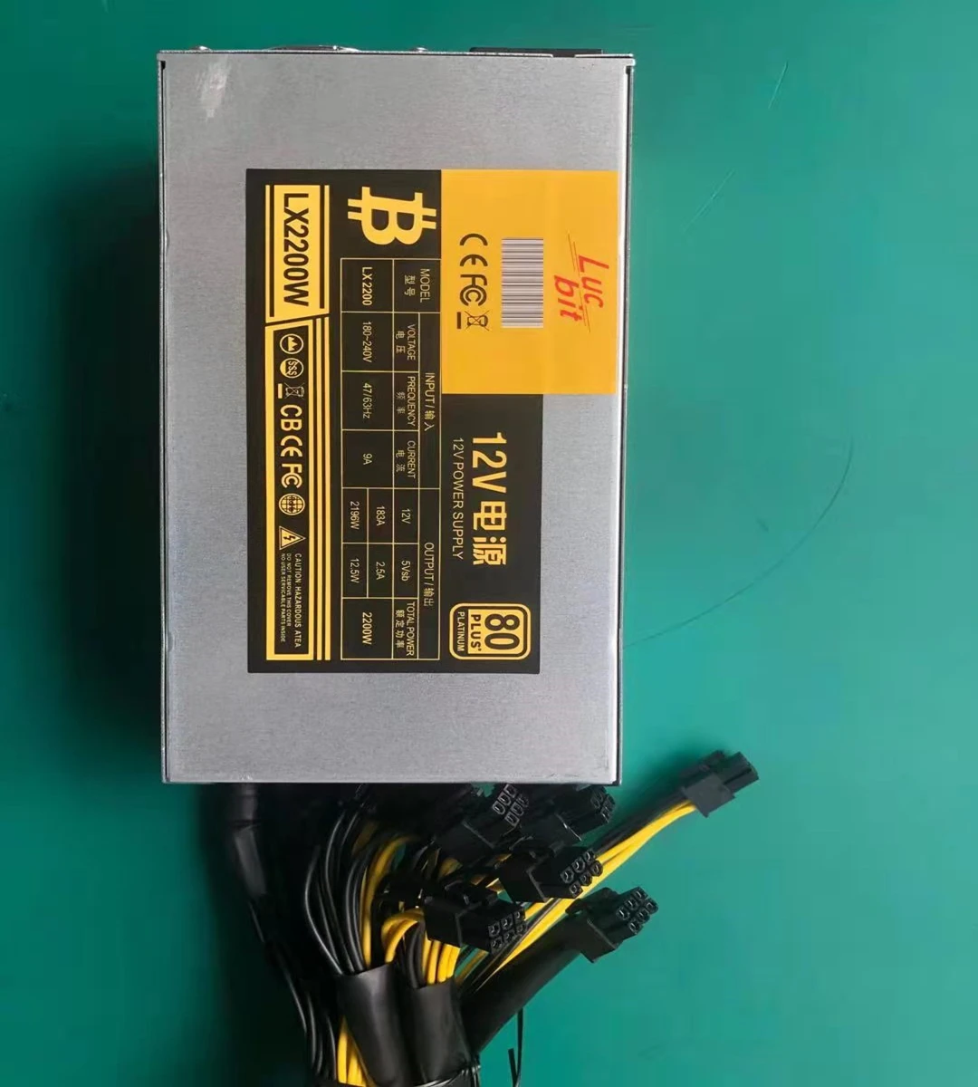Блок питания ANTMINER 1800 Вт 2000 Вт 2200 Вт 2500 Вт для майнинга