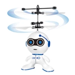 ball toy inductive fly toys fun aircraft airplane Colorful crystal ball mini drone flying toy