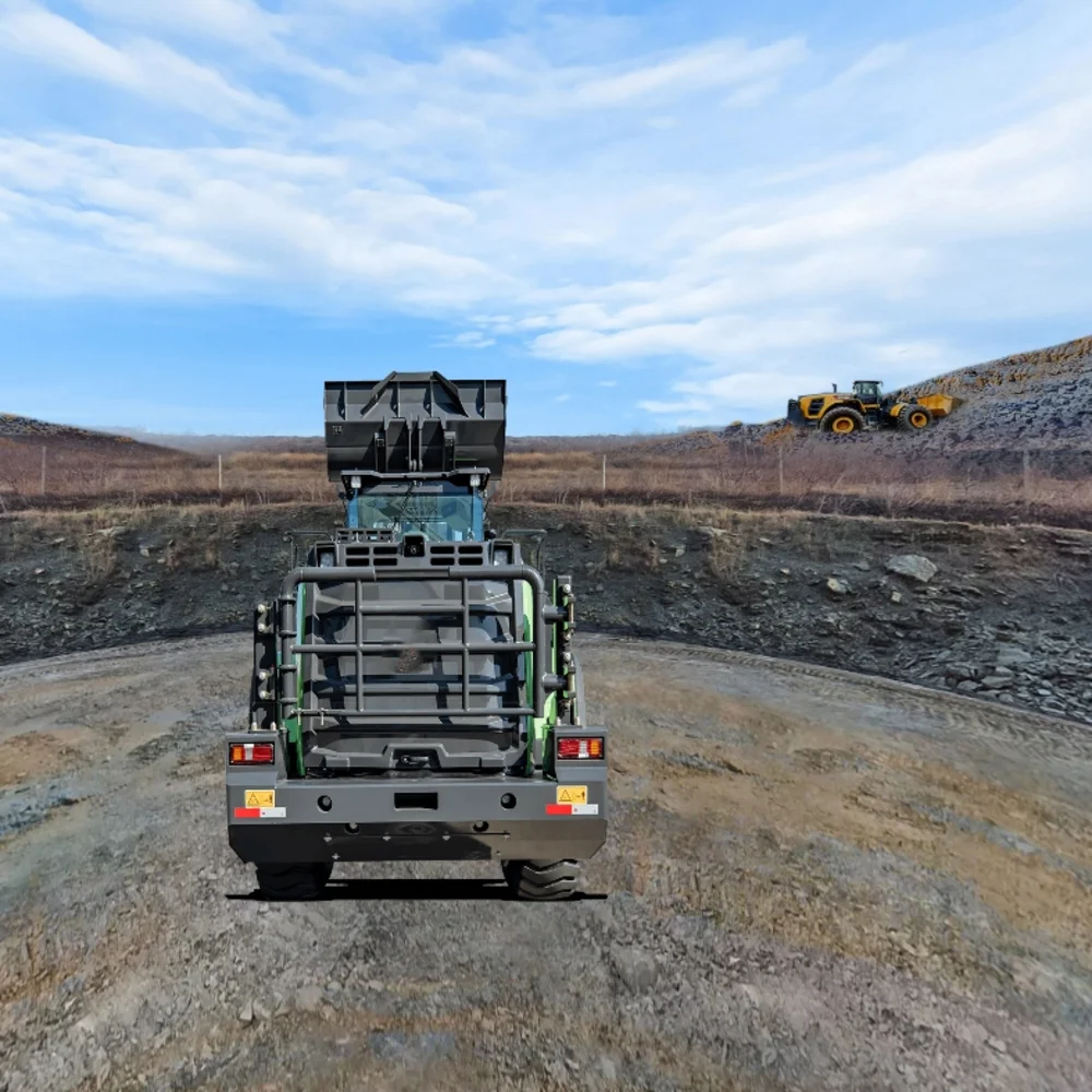 Long lifetime China popular brand newest model electrical front end loader 270kw 5.5t XC958-EV with import engine in stock sales