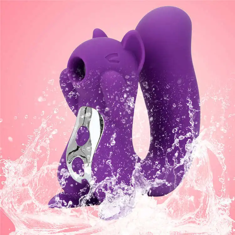Hot sale female g spot masturbation clitoris stimulator massager squirrel sucking vibrator sex toy