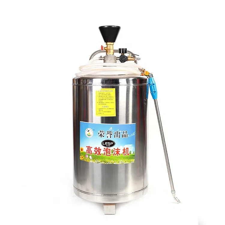 Stainless steel foam clean machine Pneumatic system JH-80FM pressure washer