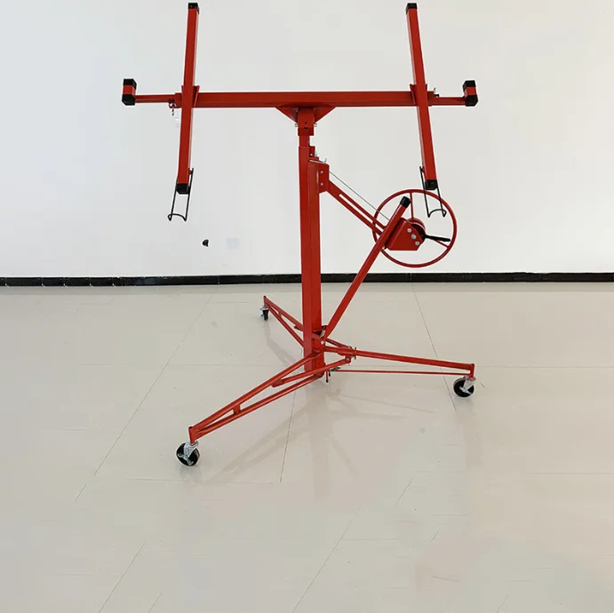 Ceiling Panel Drywall Lift Gypsum Board Lifter Hand-operated Plasterboard Drywall Manual Lifter Hoist Lifter