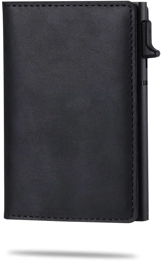 Модный бумажник из натуральной кожи чехол для ключей защитный airтеги многофункциональный с Apple