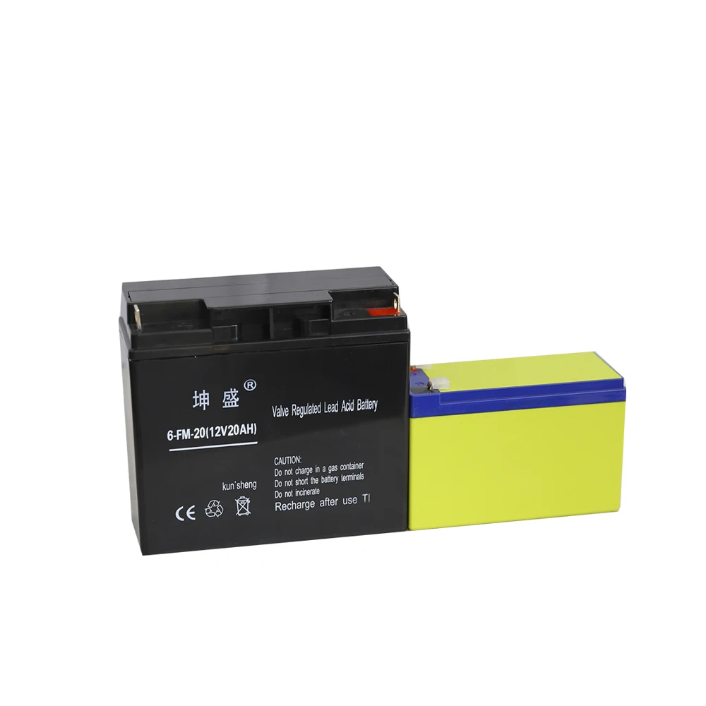 kunsheng Chinese best manufacturer 12v 20ah lead  acid rechargeable battery small sealed agm battery