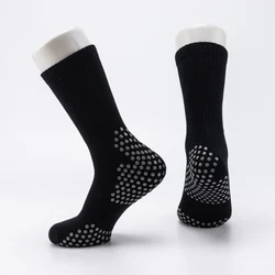 Guangdong long customized football soccer non slip grip tube socks