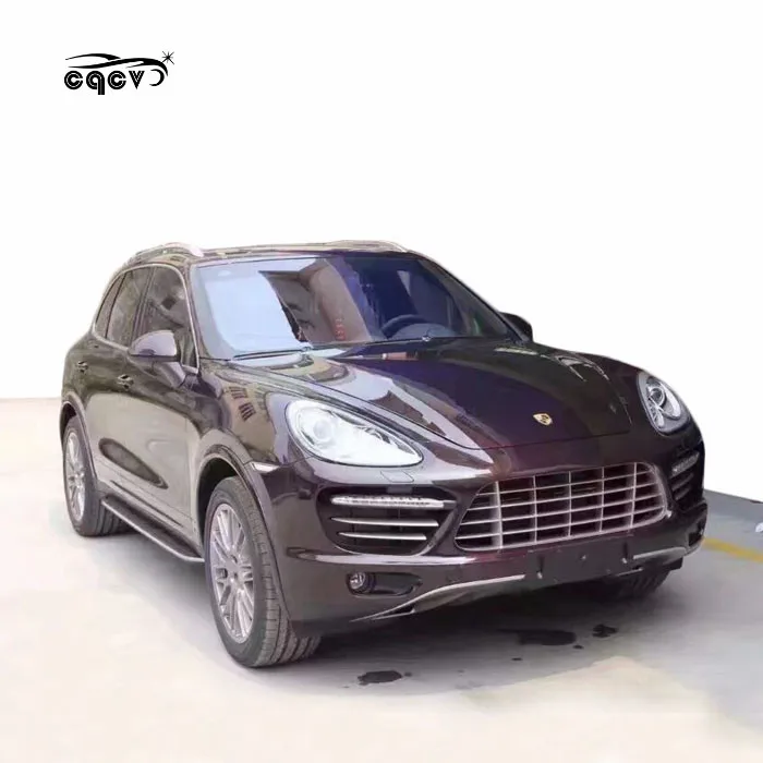 Plastic material turbo body kit for Porsche cayenne 958 front bumper rear diffuser for porsche cayenne 958 facelift