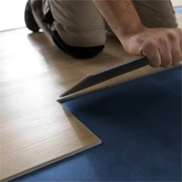 waterproof wood grain 4mm 5mm 6mm 7mm 8mm pvc click lock spc flooring lvp flooring vinyl plank luxury vinyl flooring with IXPE