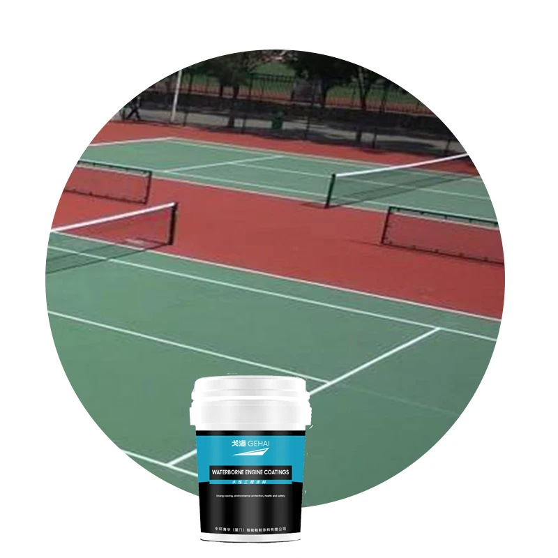 
tennis court synthetic spray flooring paint 