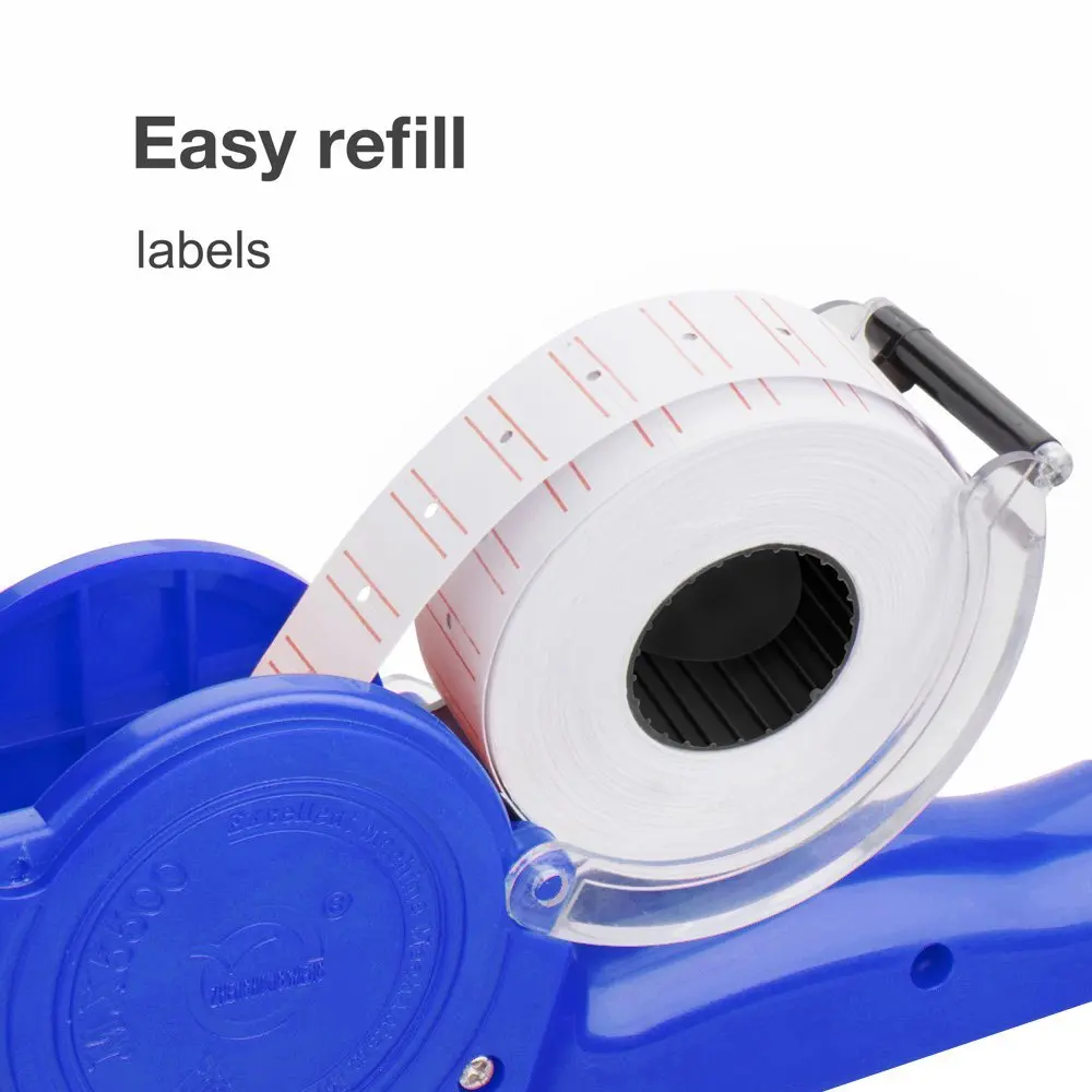 Price guns Bailida factory Wholesales MX5500 EOS 8 Digits automatic price gun ABS colorful manual labeler