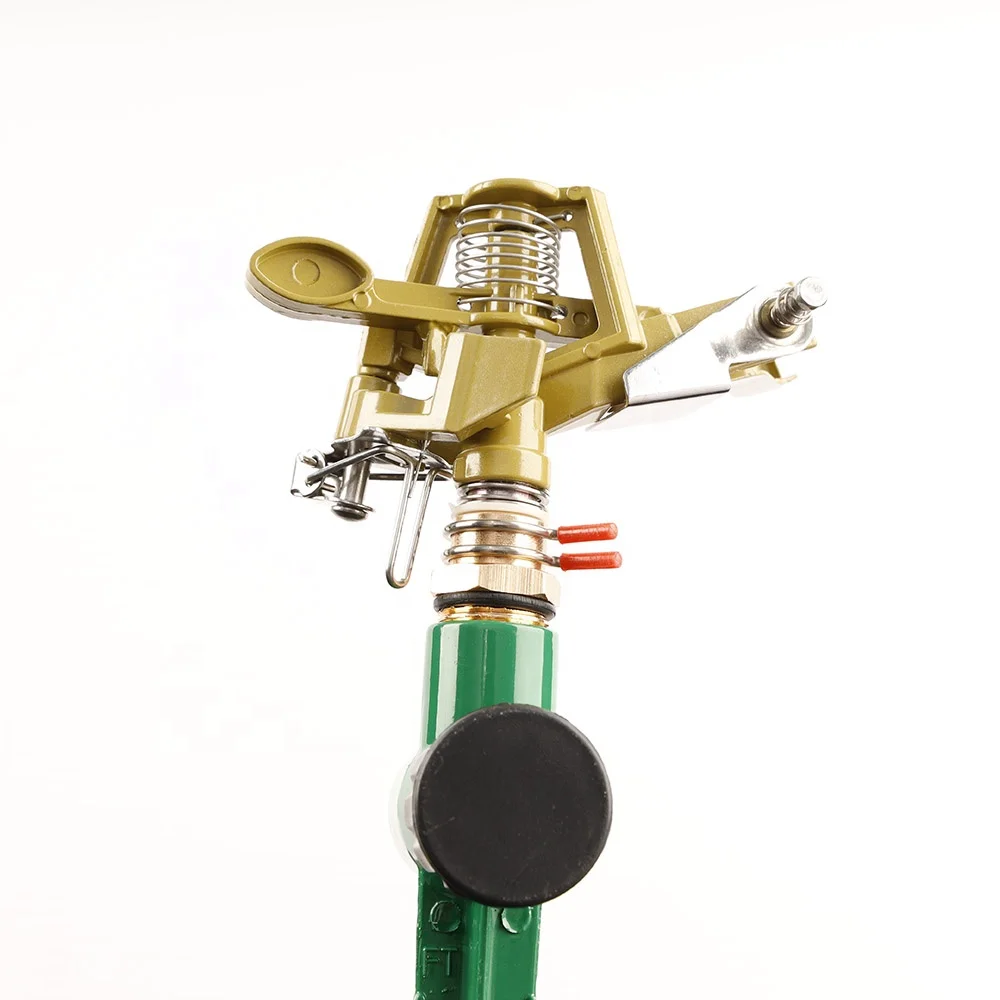 JS-2086 garden metal impulse system nozzle irrigation sprinkler equipment for lwan