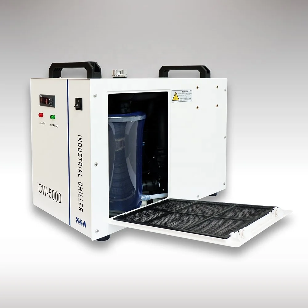 S&A CW3000 CW5000 CW5200 CW6000 co2 laser industrial cooling chiller water cooled