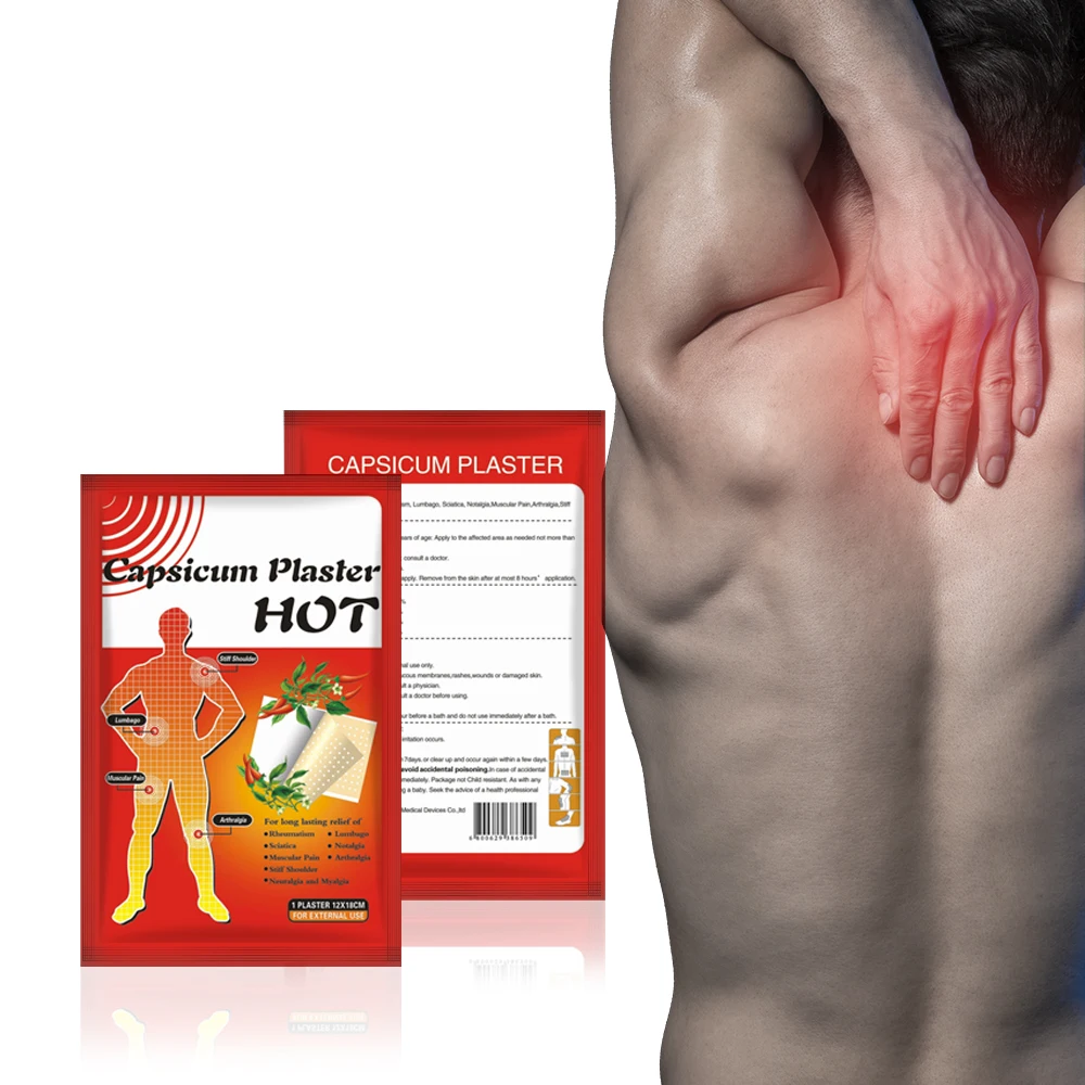 Back Pain Relief Patch Skin Color Porous Capsicum Plaster With Factory Price