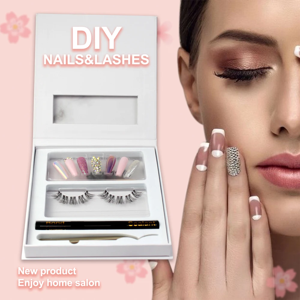 Европейский продукт, Европейский сегмент для маникюра, набор для наращивания ресниц и ногтей, новый комплект для женщин, сегментированный Европейский Бонд