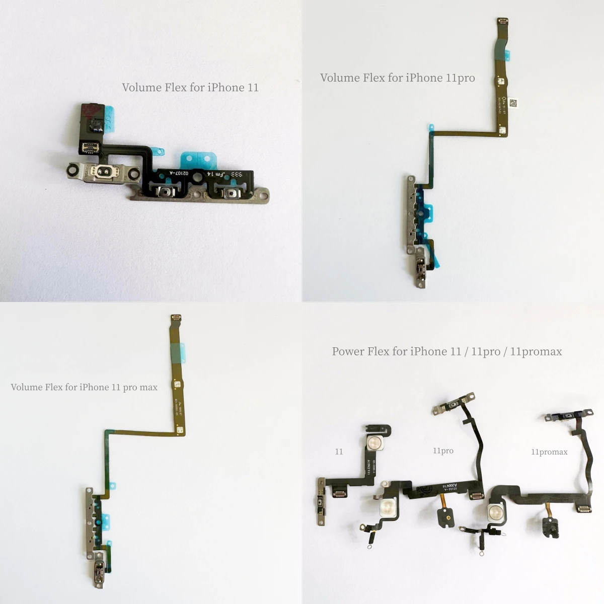 Wholesale 100% Tested Mobile Phone Repair Parts Power On Off Button Flex Cable Original Power Flex Cable for iPhone 11 Pro Max