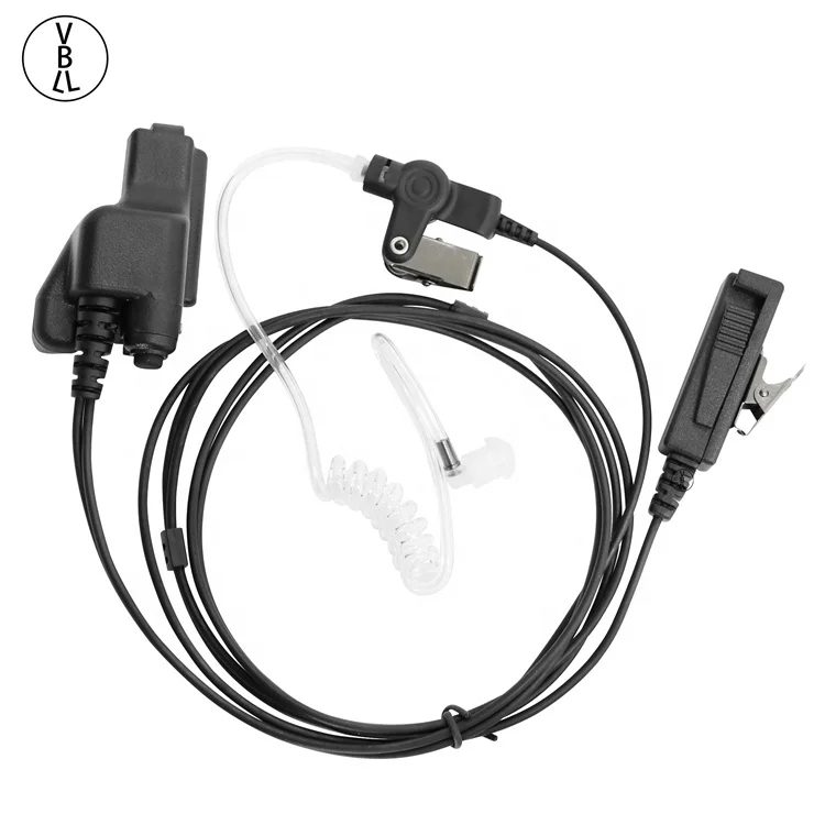 In-ear Earpiece Headset Compatible With  Motorola MTS2000 MTX1000 MTX8000 Portable Radio