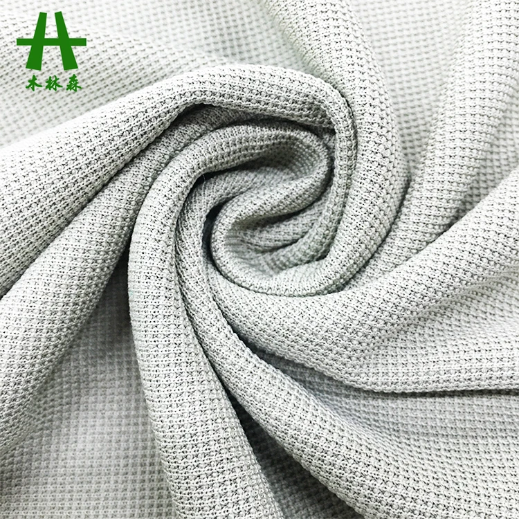 Mulinsen Textile Hot Sale Plain Dye 100% Polyester Jacquard Fabric Manufacturer