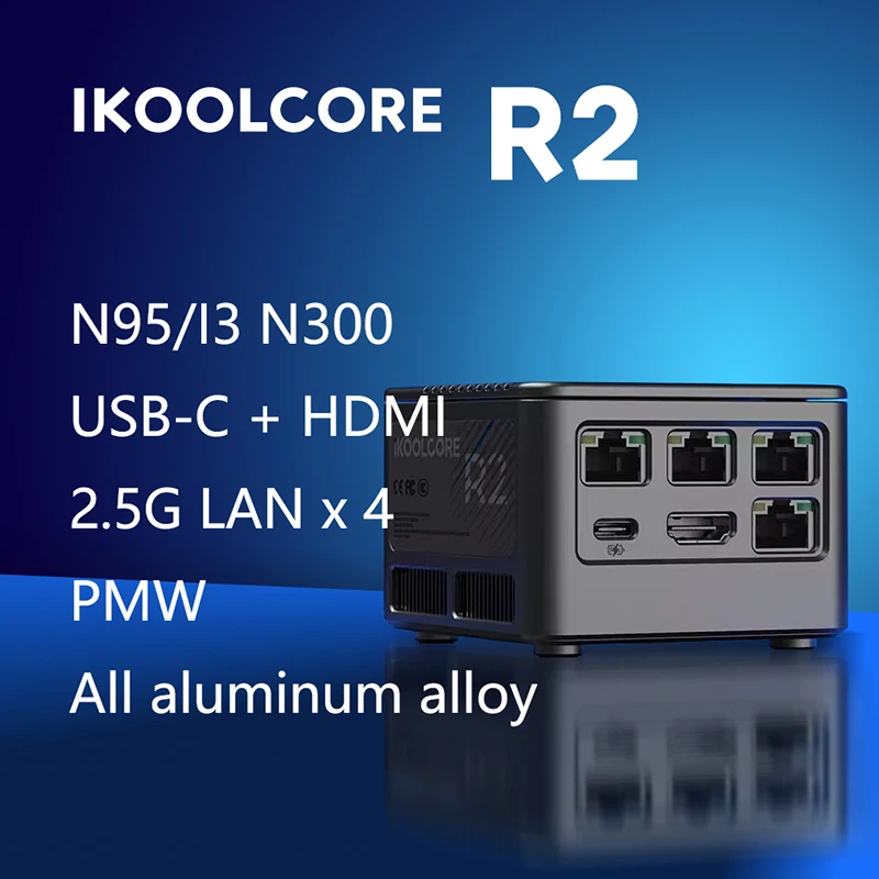 IKOOLCORE R2 Oem Pc Wins10 мини-компьютер Настольные компьютеры мини-ПК N95/N300 для бизнеса дома
