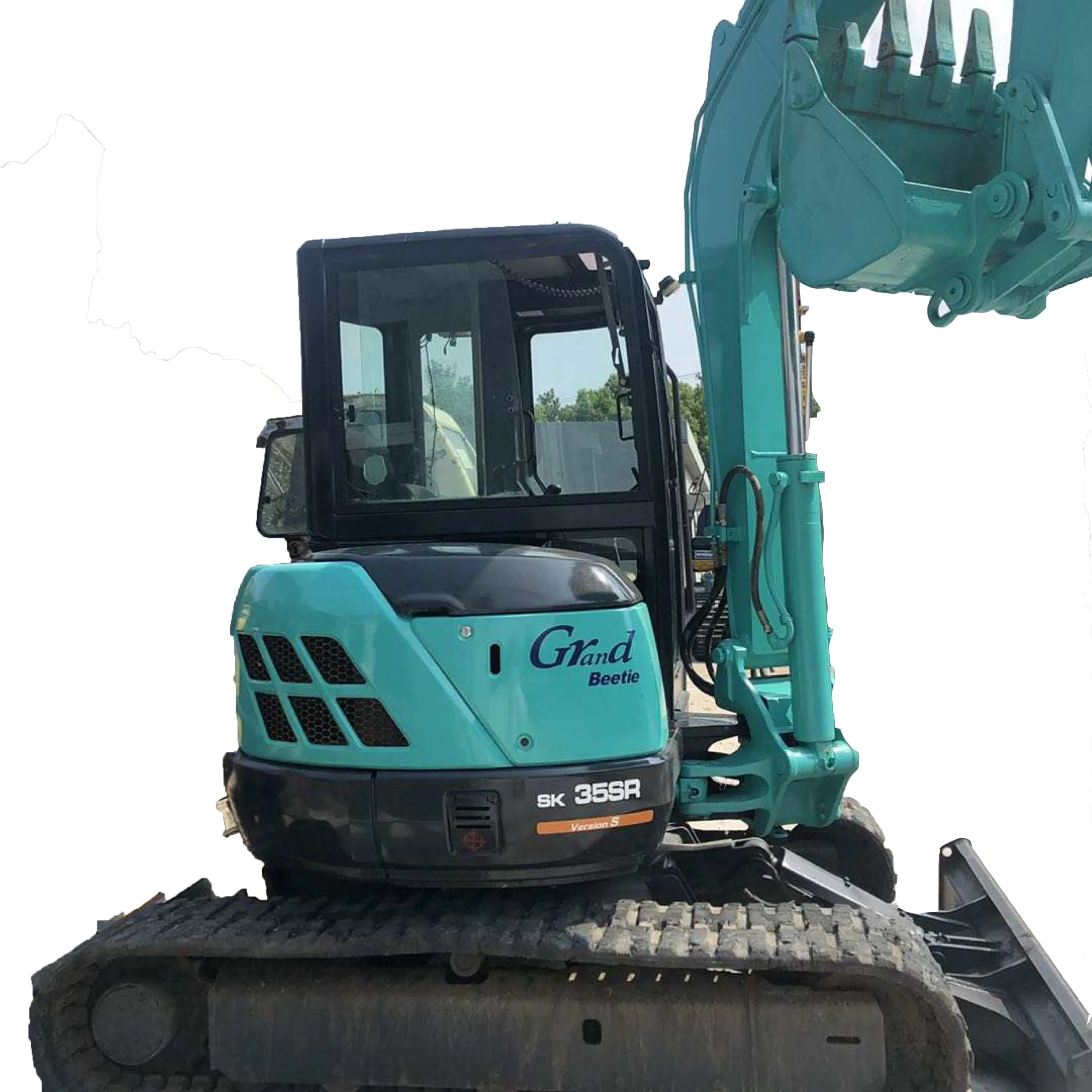 used second hand KOBELCO SK35 Crawler hydraulic excavator digger japan USA original 3.5 tons low price