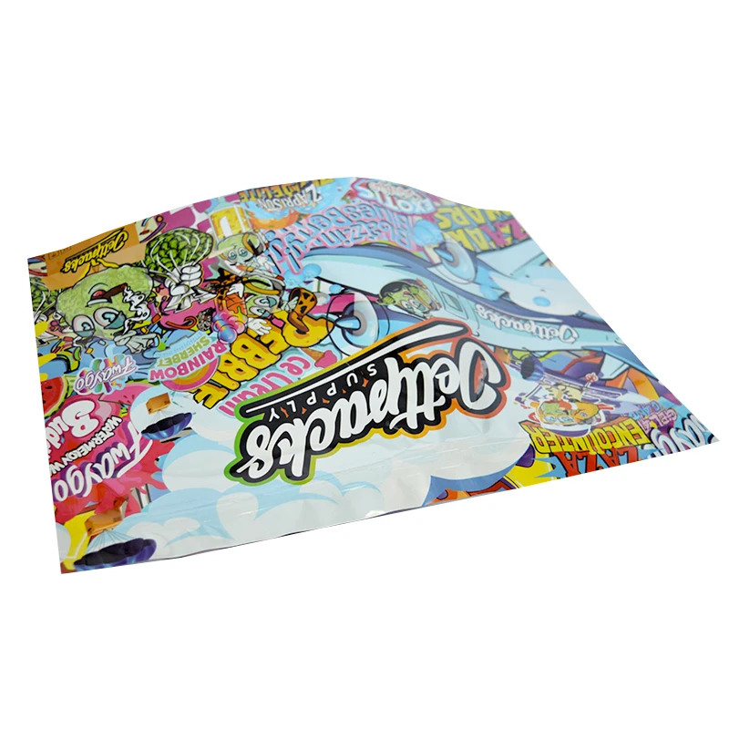 Laminated Biodegradable Pouch Plastic Food Bag Stand Up Chips Packaging Snack Zipper Bags