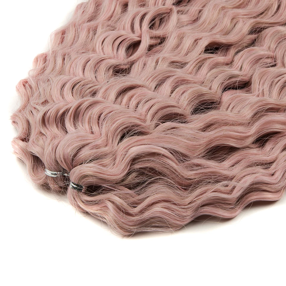 Ariel In Russia Loose Deep Wave Jessica Rose Body Super Long Synthetic Curly Wave Twist Crochet Hair Synthetic Hair Extensions