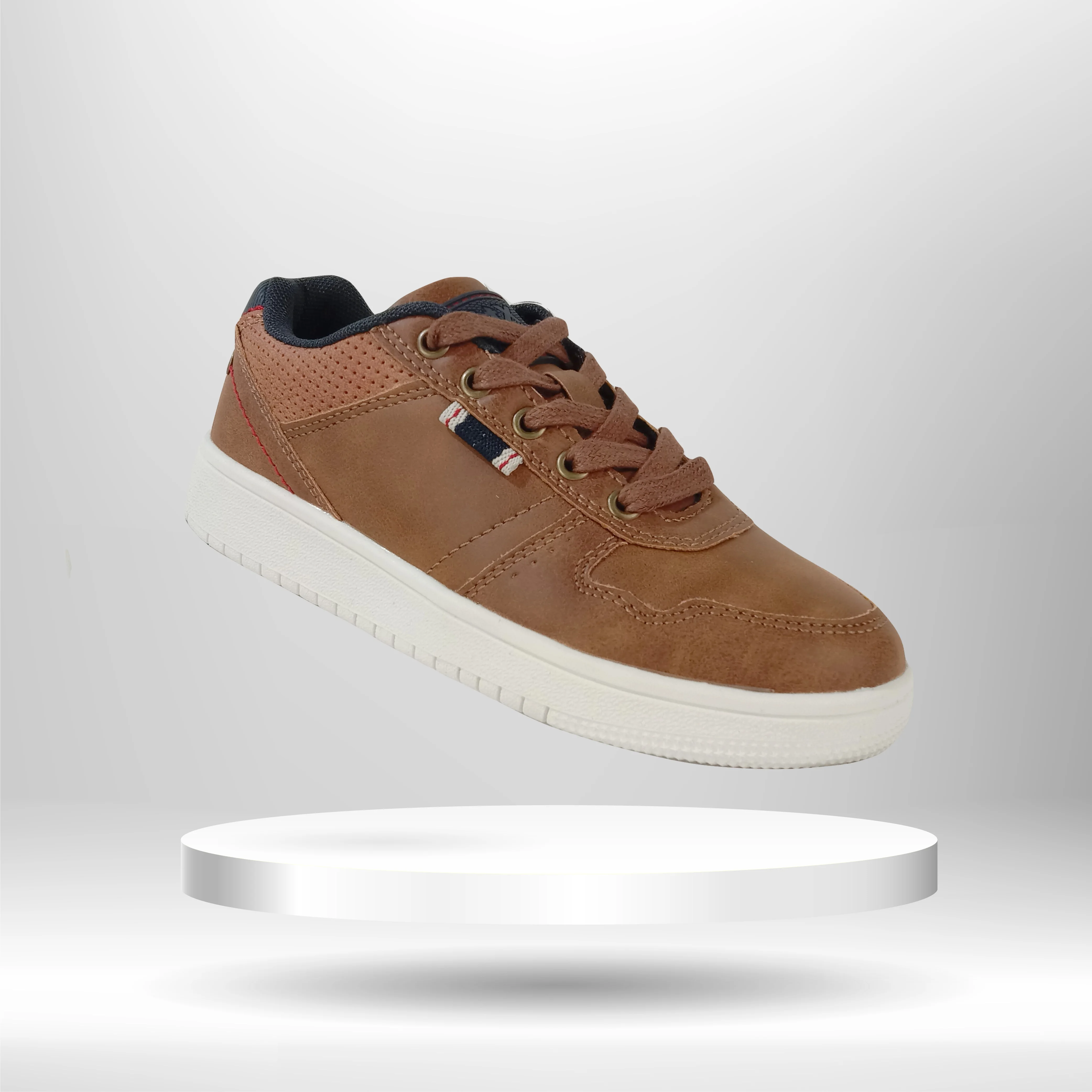 Оптовая продажа, трендовая Спортивная повседневная низкая подошва, Высококачественная удобная детская повседневная обувь, кроссовки для мальчиков