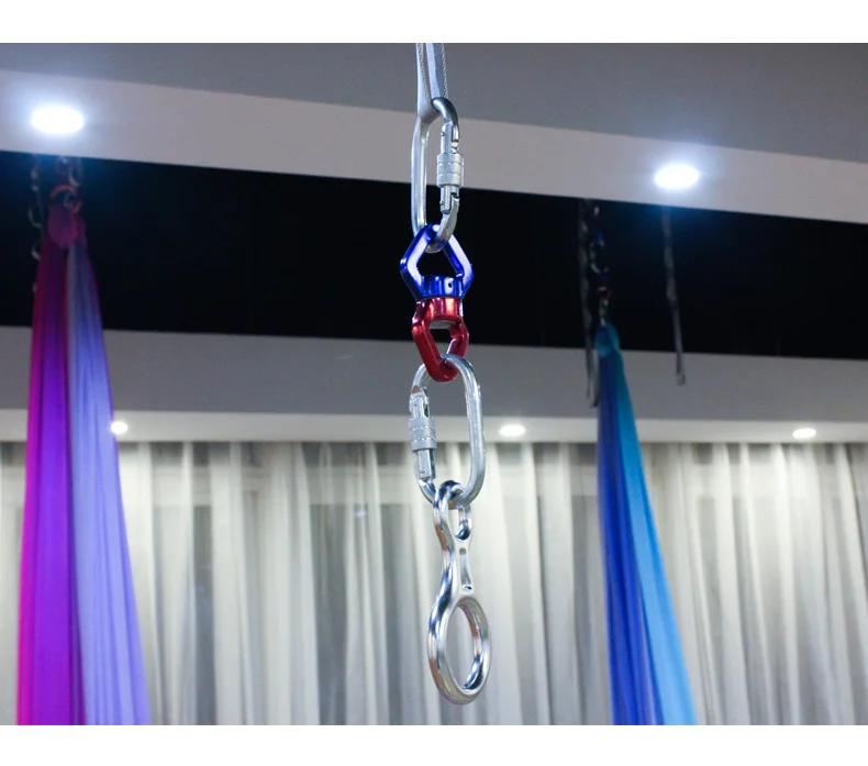 Фитнес нейлон Низкая стретч-5 м воздушный Йога гамак летающие качели антигравитации Йога воздушная гамак