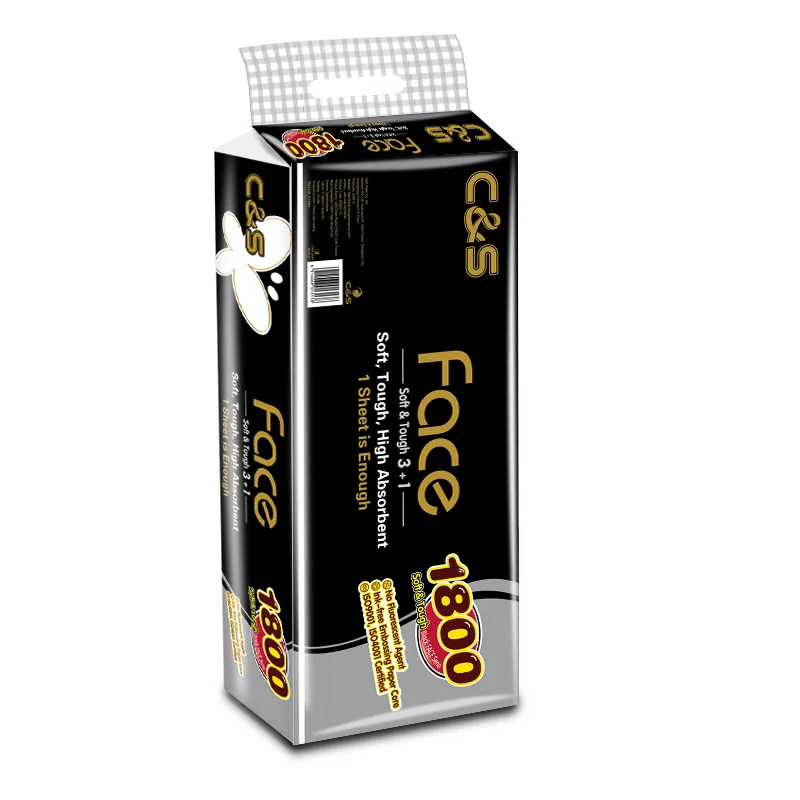 Customized Logo Ultrathick Virgin Wood Pulp Tissue Strong Texture Tissue Roll Paper