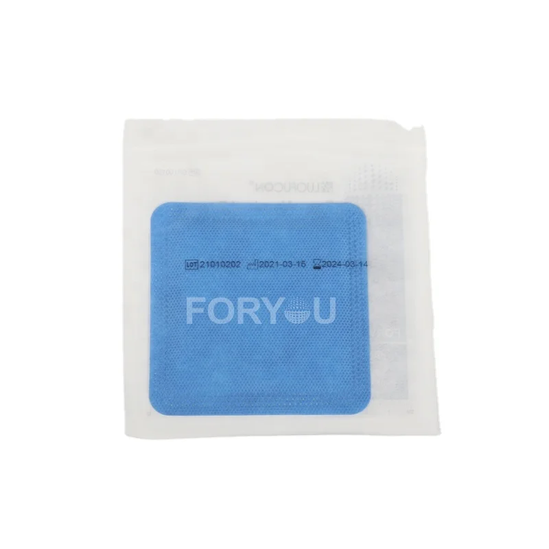 Silicone super absorbent dressing CE high quality wound dressing for diabetic patients