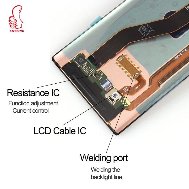 LCD Display Touch Screen Digitizer Assembly Replacement for Samsung  Galaxy Note 10 N970F N970U N970N N9700