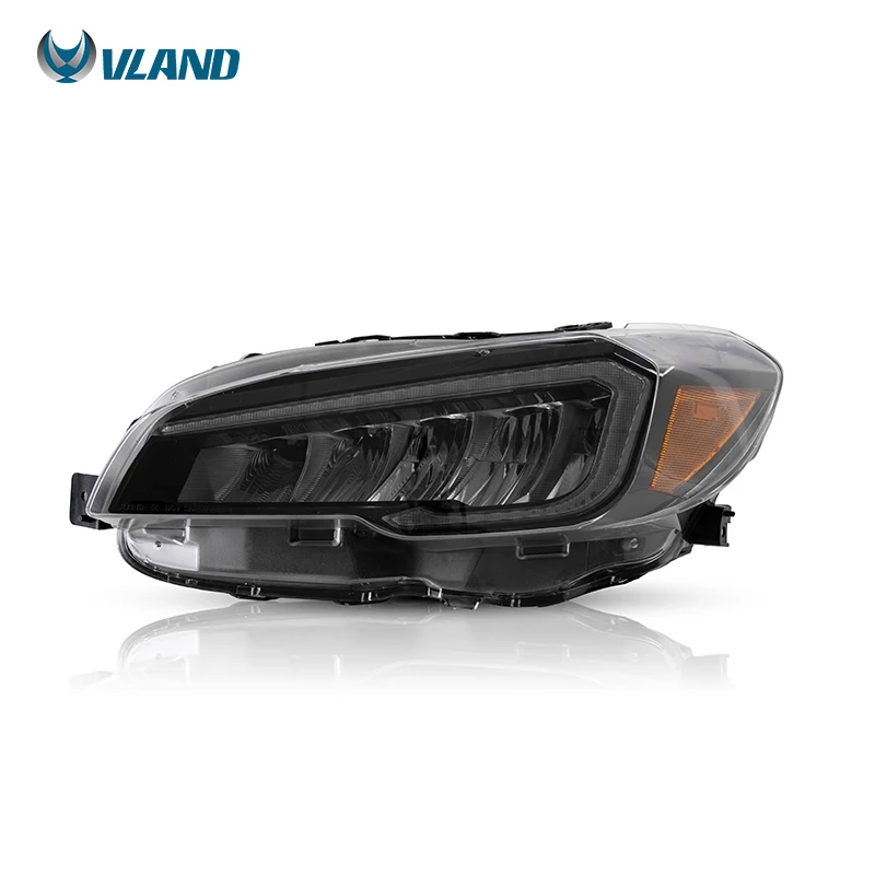 VLAND Factory LED Headlights For Subaru WRX STI 2015-2021 Others Car Light Accessories Auto Lighting Systems Parts Sequential