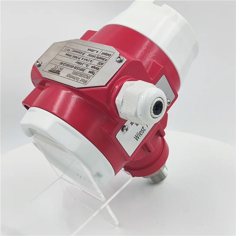 High precision 3051TG pressure transmitter with HART industrial pressure gauge and water digital rotameter