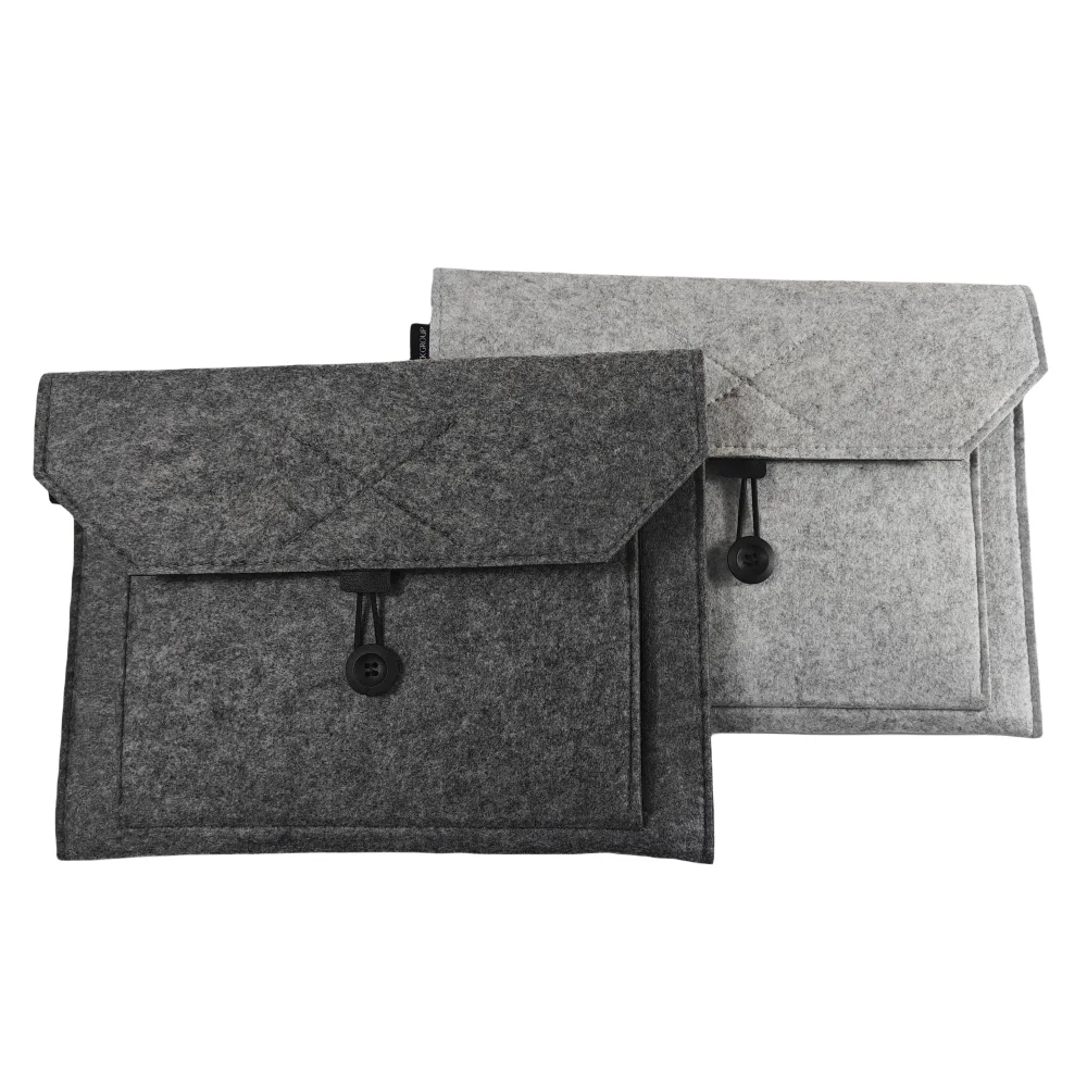 Hot Sale Customized Inner Felt Laptop Bag Ultra-thin Laptop Protective Cover Felt File Bag Customized Logo Design 15.6 Inch
